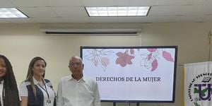 La charla se dio en el marco de la celebración del Día de la Mujer en la Ingeniería.