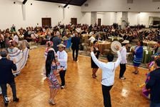 El evento de clausura finalizó con la presentación folclórica del Conjunto Sentimientos de mi tierra, de la UTP.