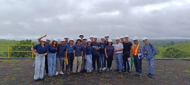 Estudiantes realizan recorrido a Planta Potabilizadora de Mendoza en La Chorrera.  