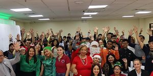 Foto grupal de la actividad.