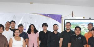 Estudiantes de Ciberseguridad organizadores del evento 