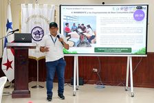 Eligio Castillo, Técnico de MiAmbiente y líder comunitario Ngabe.