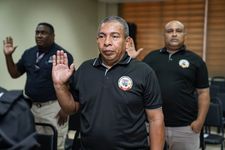 Estudiantes realzaron su juramento de inicio del año lectivo 2026.