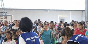 Más de 200 estudiantes de la UTP participa en proyectos de servicio social y voluntariado