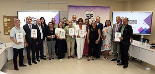 Equipo directivo de la Universidad Tecnológica de Panamá.