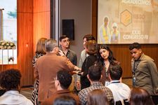 Los estudiantes participaron de diversas actividades durante la semana del congreso.