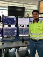 Centro de Control de Operaciones de la Planta CEMEX.