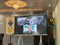videoconferencia desde Rumania a cargo del Ing. Esteban David Rua Villa