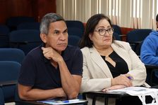 En la charla participó personal administrativos, docentes e investigadores.