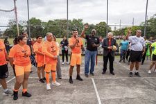Juramentación a los jugadores.