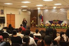 Mgtr. Stephany Murillo, Gerente Regional de Logística de las Américas en la Federación Internacional de la Cruz Roja 