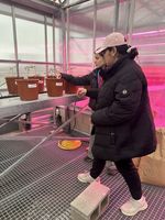 Visita al Campo de terraza a uno de sus proyectos.