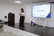 Mgtr. May Jane Coulson, de la Autoridad del Canal de Panamá