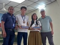 Alan Sánchez y Anais Aguilar obtuvieron el primer lugar en la categoría Juvenil (de 10 a 19 años) de Rescue Line.