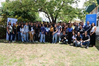 Estudiantes de la UTP Chiriquí participaron en taller sobre transparencia climática