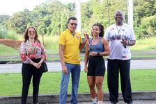 Ganadora de la categoría estudiante femenina.
