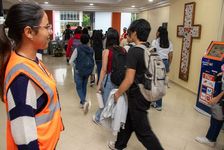 Brigadas de emergencia de la UTP.