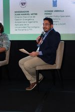  El Panel Talento Humano e Igualdad de Género para la Transición Energética, fue moderado por el Ing. Juan Manuel Mitre, director Nacional Encargado de Gestión Energética, Ambiental e Ingeniería Aplicada de la UTP.