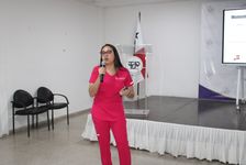 Expositora Mgtr. Stephanie Araúz, Nutricionista.