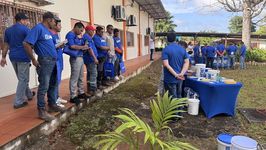 Capacitación a personal de Mantenimiento de Panamá Oeste. 