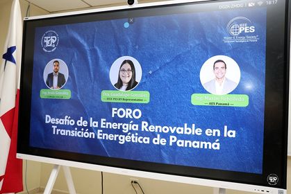 Foro Desafío de la energía renovable en la transición energética de Panamá