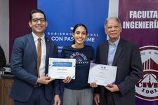 Entrega de certificado.