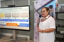 Mgtr. Cecibel Castrellón, Directora de Gestión y Transferencia del Conocimiento.