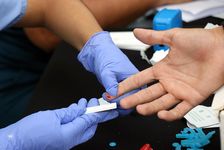 En la Feria de  Salud se realizaron pruebas gratuitas de VIH - SIDA