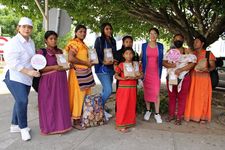 Entrega de las "Bolsas Felices" en un hospital en el Distrito de David.