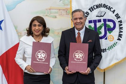 Convenio con la Fundación Olimpiada Panameña de Matemática con la UTP con mira internacional 