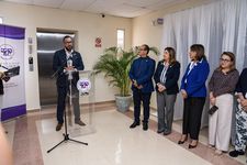 El Ing. Ítalo Petrocelli explica el proceso de modernización de la infraestructura.