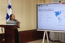 Nazareth Batista, asistente de investigación y tesista del proyecto FIED24-11.