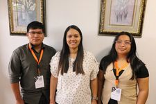 Deyanira Palacio y Edward Sánchez Junto a su asesora la Dra. Airam Morales