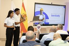 Estudiantes también presentaron sus proyectos
