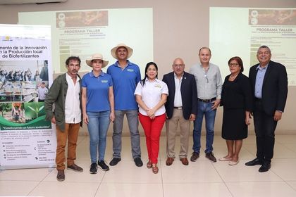 Realizan talleres para el co-diseño de estrategia de uso de biofertilizantes con productores de la región central de Panamá