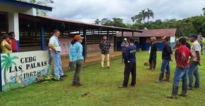 Estudiantes de la FIC y FIE junto con la comunidad. 