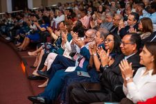 El evento se desarrolló en el Auditorio de la UTP con la presencia de las autoridades, docentes, administrativos y estudiantes.