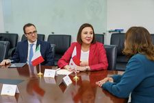 La embajadora Giorgio dijo que la visita está enfocado en impulsar nuevas iniciativas conjuntas.