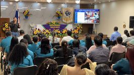 Expositor. Ing. David Bethancourt, tema, Propuestas sobre los retos y oportunidades del saneamiento en la región