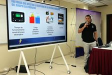 Momentos de la exposición.