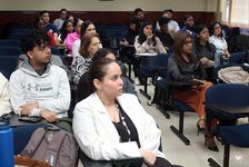 Los estudiantes hicieron sus consultas sobre la resiliencia de materia hídrica en nuestro país.