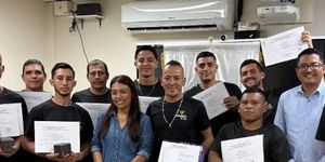 Clausura exitosa del curso de soldadura SMAW 