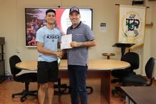 Josué Toribio, presidente electo, alentó a los presentes a seguir trabajando por el crecimiento del club y por seguir luchando por los objetivos planteados desde su fundación.