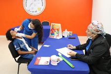 Atención de odontología.