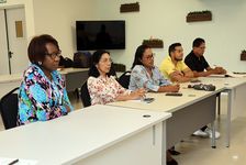 Administrativos y docentes de la UTP.