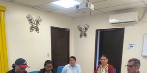 Autoridades del Centro Regional Panamá Oeste se reunen con PMI Capítulo Panamá. 