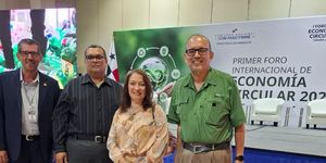Autoridades del Centro Regional de Panamá Oeste participa del Foro Internacional de Economía Circular 