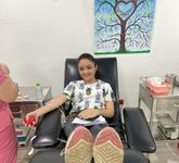 Las donaciones se llevaron a cabo en el salón "La sangre, esperanza de vida", ubicado en el Centro de Prevención del Cáncer Dr. Domenico A. Melillo M., de la Asociación Nacional Contra el Cáncer, Capítulo de Veraguas.