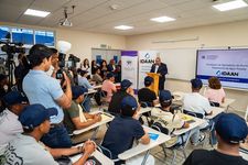 El director del IDAAN explica el programa y como a través de los nuevos operadores mejorará el sistema de servicio del agua potable.