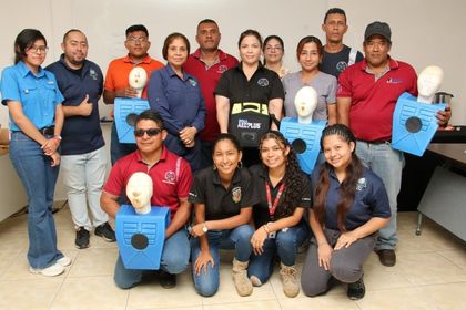 Brigada de Primeros Auxilios de la UTP Chiriquí recibe formación integral en manejo de emergencias.